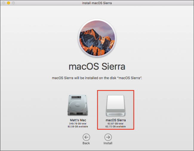 mac os x install esd download